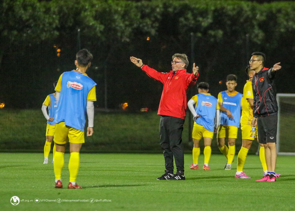 U23 Việt Nam sẵn sàng cho trận đầu tiên dưới thời huấn luyện viên Troussier